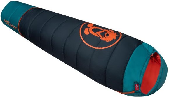 Trollkids - Kid's Fjell Dreamer Extendable - Kinderschlafsack Gr 160-190 x 68 x 50 cm - Body Length: 130-170 cm blau