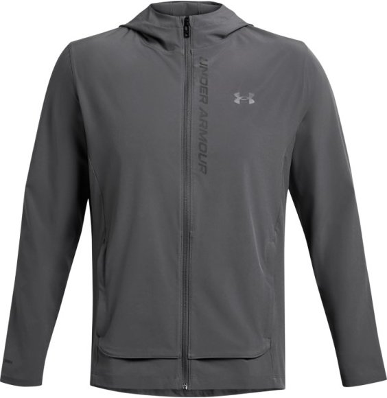 Under Armour - Outrun The Storm Jacket - Laufjacke Gr XXL grau