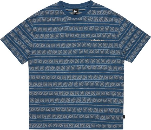 Quiksilver - Tilebloom S/S Tee - T-Shirt Gr S blau