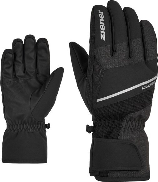 Thumbnail - Ziener - Gezim AS(R) - Handschuhe Gr 10,5 schwarz