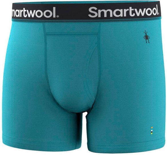 Smartwool - Merino Boxer Brief Boxed - Merinounterwäsche Gr S türkis