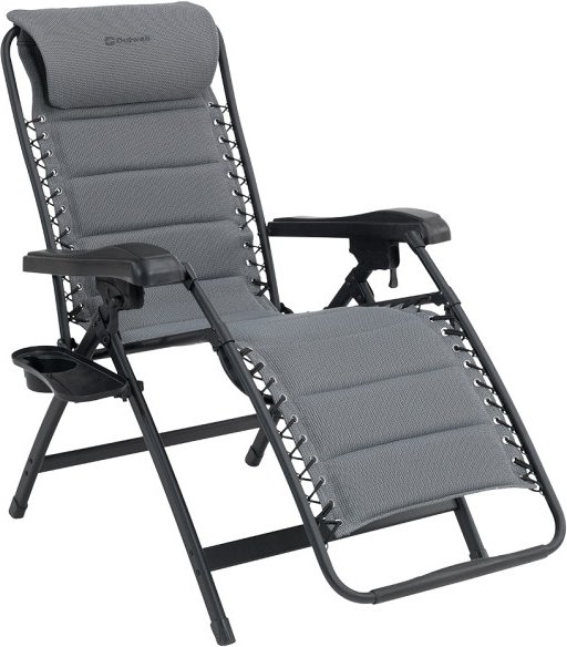 Outwell - Acadia - Campingstuhl Gr 69 x 85 x 100/114 cm grau