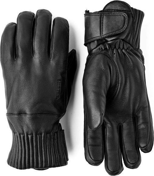 Hestra - Idre Wool 5 Finger - Handschuhe Gr 10 schwarz