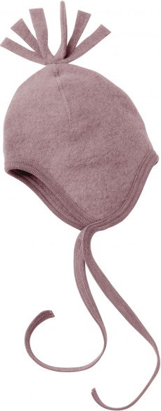 Thumbnail - Engel - Baby Mütze Wollfleece - Mütze Gr 74/80 rosa