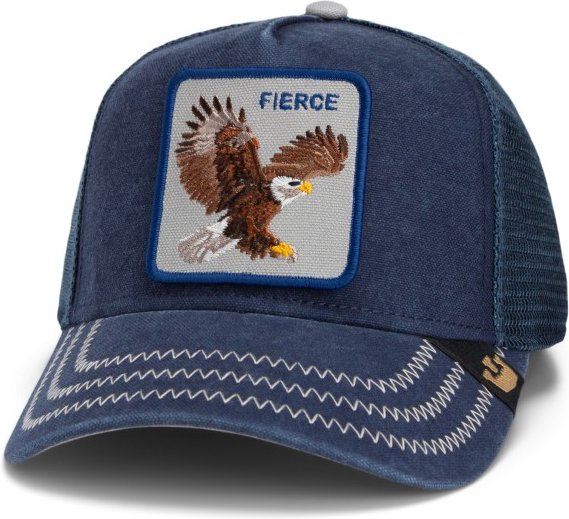 Thumbnail - Goorin - Trucker Cap Bird of Prey - Cap Gr One Size blau