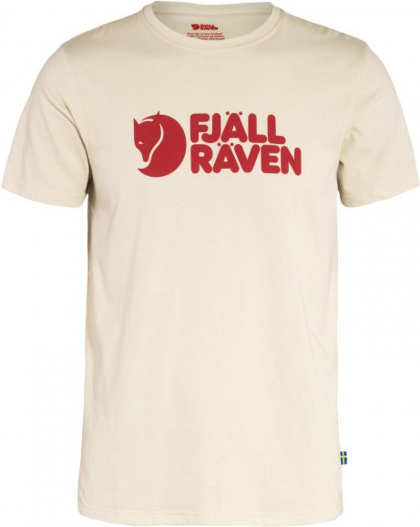 Fjällräven - Fjällräven Logo - T-Shirt Gr XXL beige/weiß