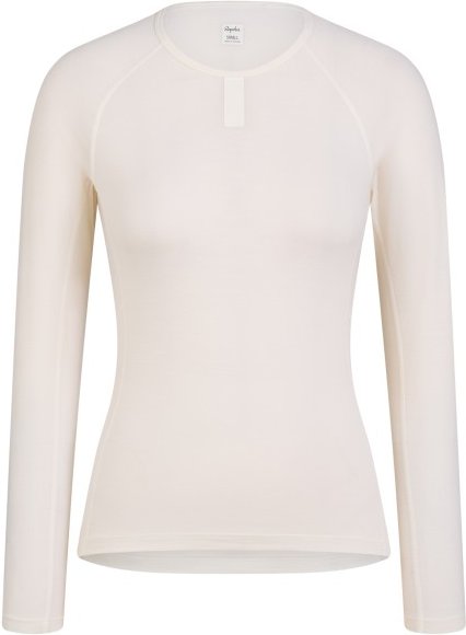 Rapha - Women's Merino Base Layer Long Sleeve - Merinounterwäsche Gr S weiß