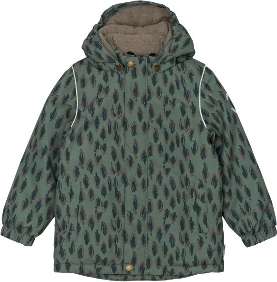 Thumbnail - Mikk-Line - Kid's Winter Jacket AOP - Winterjacke Gr 146 oliv