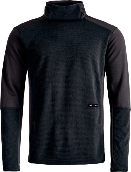 Thumbnail - Ortovox - Fleece Cord Hoodie - Fleecepullover Gr XXL schwarz