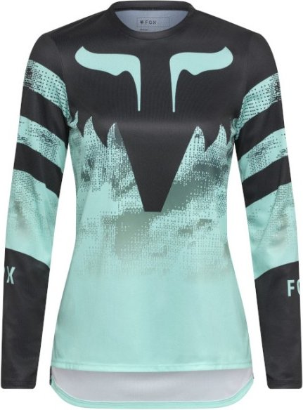 Thumbnail - FOX Racing - Women's Ranger L/S Jersey Kairos - Radtrikot Gr S bunt