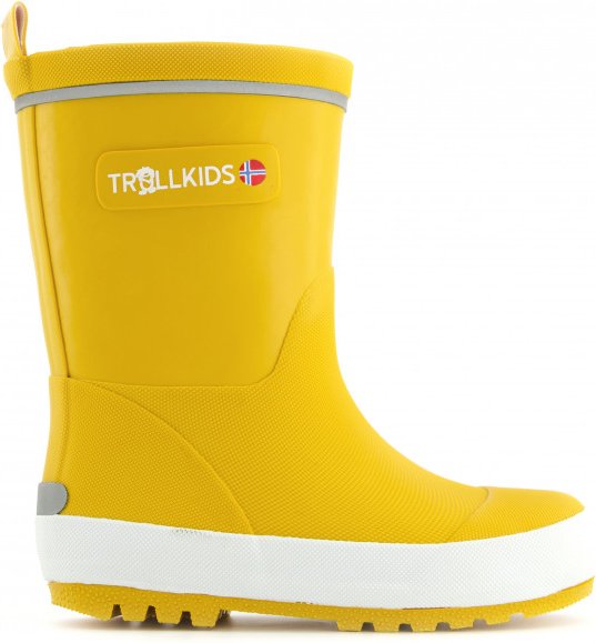 Trollkids - Kid's Lysefjord Rubber Boots - Gummistiefel Gr 34 gelb