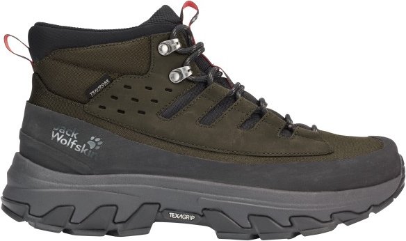 Jack Wolfskin - Apex Hike Texapore Mid - Wanderschuhe Gr 45,5 grau