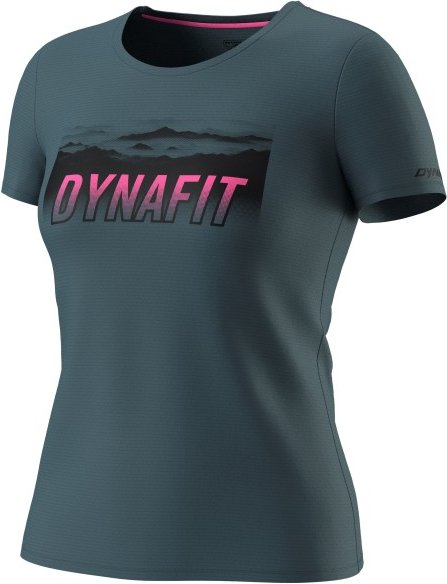 Dynafit - Women's Transalper Graphic S/S Tee - Funktionsshirt Gr S blau