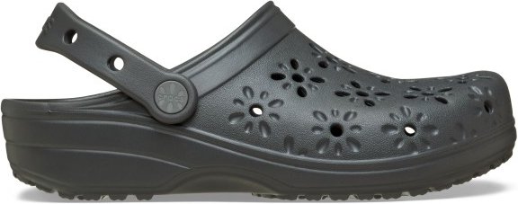 Thumbnail - Crocs - Classic Floral Cut Out Clog - Sandalen Gr 37-38 grau