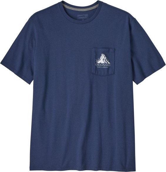 Patagonia - Chouinard Crest Pocket Responsibili-Tee - T-Shirt Gr XXL blau