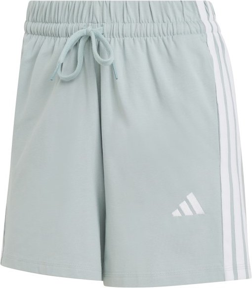 adidas - Women's Essentials 3-Stripes Cotton Shorts - Shorts Gr M grau