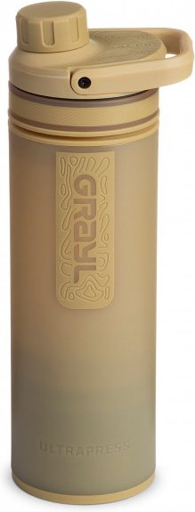 GRAYL - UltraPress Purifier Bottle - Wasserfilter Gr 500 ml beige