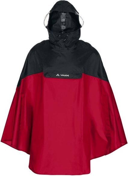 Thumbnail - Vaude - Covero Poncho II - Fahrradjacke Gr M rot
