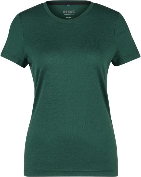 Stoic - Women's Merino180 BengtSt. T-Shirt slim - Merinoshirt Gr L grün