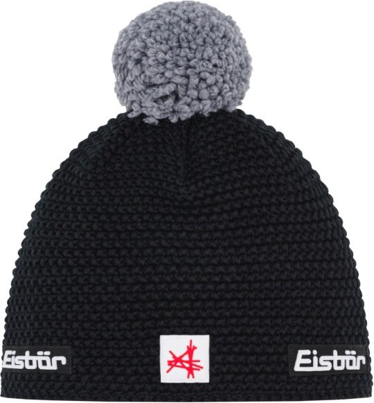 Thumbnail - Eisbär - Jamie Pompon Ski Austria - Mütze Gr One Size schwarz