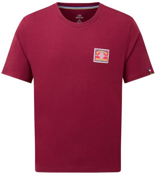 Sherpa - Jutnu Patch Tee - T-Shirt Gr L rot