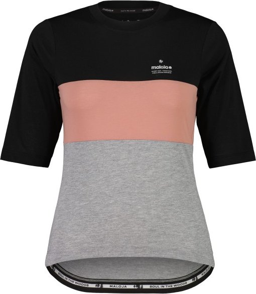 Maloja - Women's WallisM. - Radtrikot Gr XS schwarz/grau