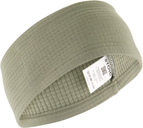 Stoic - MerinoWaffleFleece320 NorrdalSt. Headband - Stirnband Gr One Size oliv