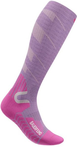Thumbnail - Bauerfeind Sports - Women's Ski Touring Compression Socks - Skisocken Gr 35-38 - M: 36-41 cm rosa
