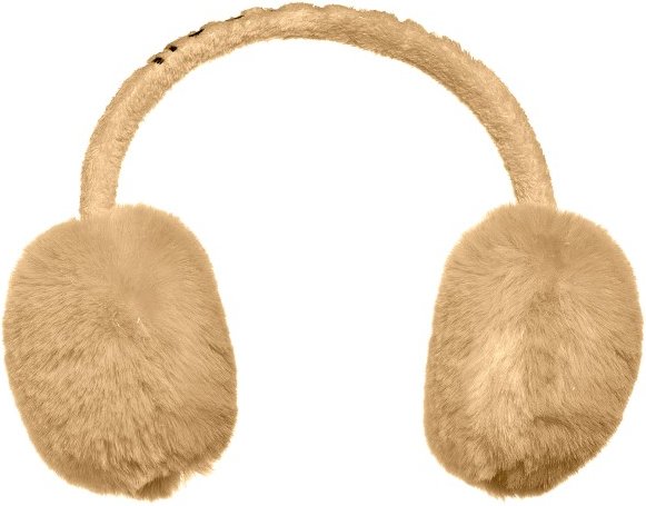 Goldbergh - Women's Fluffy Earwarmers - Ohrenwärmer Gr One Size beige