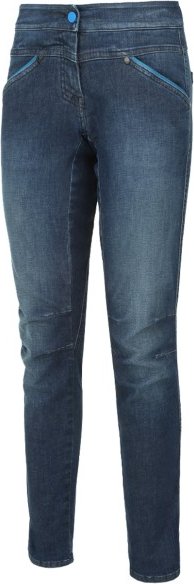 Wild Country - Women's Session Denim - Kletterhose Gr L blau
