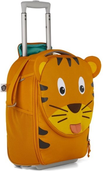 Affenzahn - Kinderkoffer Tiger - Kinderrucksack Gr 18 l orange