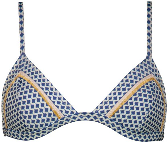 Thumbnail - Watercult - Women's Nautic Call Bikini Top 7449 - Bikini-Top Gr 38 bunt