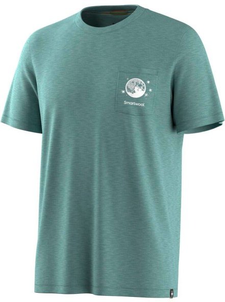 Smartwool - Merino Hemp Blend Peak Pints Short - Merinoshirt Gr M dusty teal