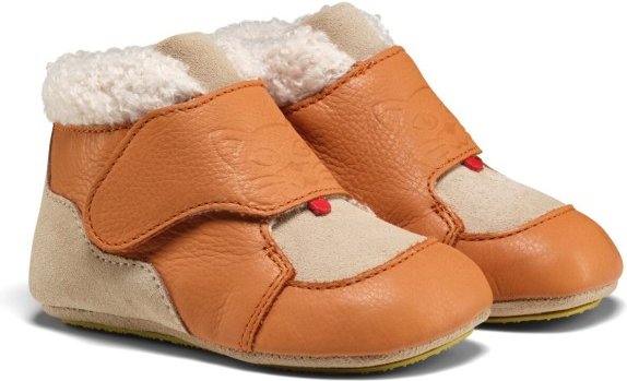 Thumbnail - Affenzahn - Kid's Krabbelschuh Leder Growy - Barfußschuhe Gr 18/19 orange