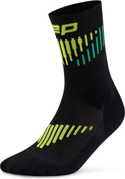 CEP - Women's Core Run Merino Mid Cut 3.0 - Kompressionssocken Gr II schwarz