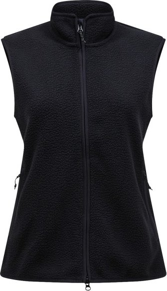 Peak Performance - Women's Pile Vest - Fleeceweste Gr L schwarz