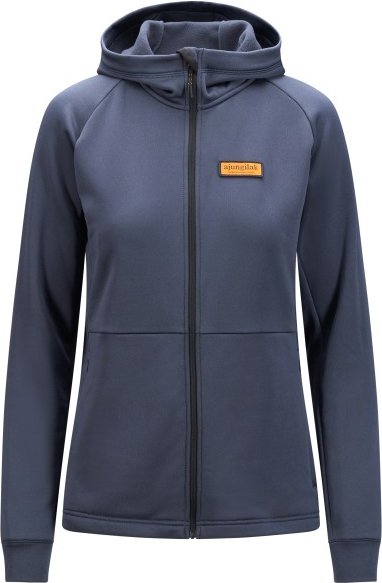 Ajungilak - Women's Stretch Hooded ML Jacket - Fleecejacke Gr M blau