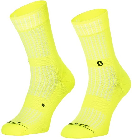 Scott - Performance Crew Socks - Radsocken Gr 42-44 gelb