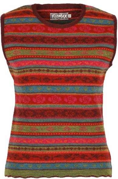 Thumbnail - Flomax - Women's Pullunder Oda - Pullunder Gr XL rot