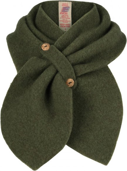 Engel - Kid's Fleece Schal Gr One Size oliv