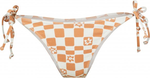 Thumbnail - Roxy - Women's Check it 2 Cheeky - Bikini-Bottom Gr XL weiß