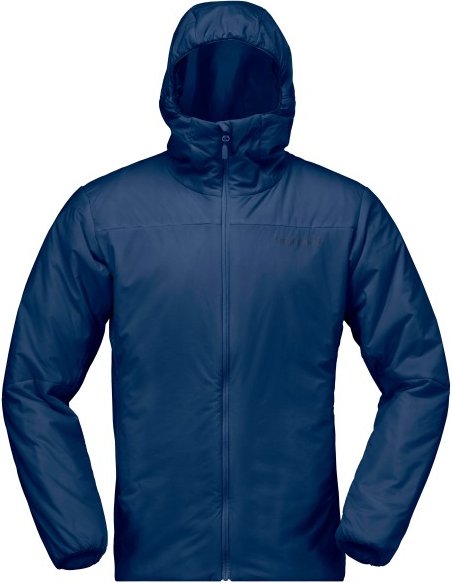 Norrøna - Femund Thermo60 Zip Hood - Kunstfaserjacke Gr XL blau