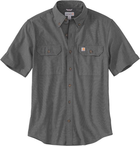 Thumbnail - Carhartt - Loose Chambray S/S - Hemd Gr S grau