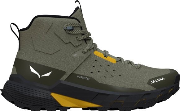 Salewa - Pedroc 2 Leather Mid PTX - Wanderschuhe Gr 44 oliv/schwarz