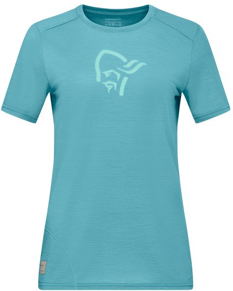 Norrøna - Women's Femund Equaliser Merino T- Shirt - Merinoshirt Gr S blau