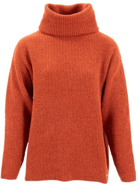 Sätila - Women's Sandby Polo Sweater - Wollpullover Gr S rot