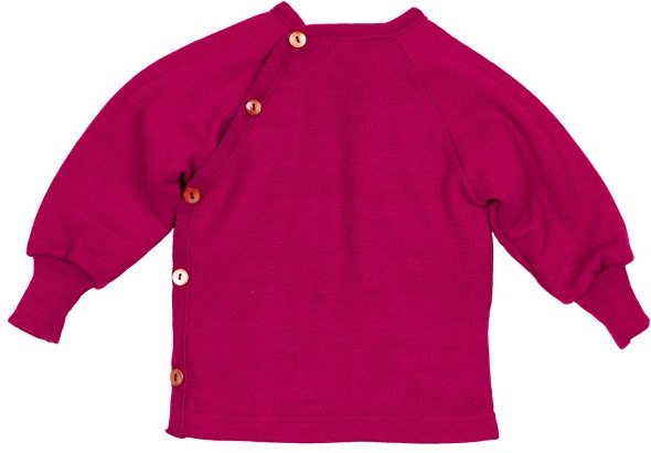 Thumbnail - Reiff - Kid's JaPu Frottee - Wollpullover Gr 50/56 rosa