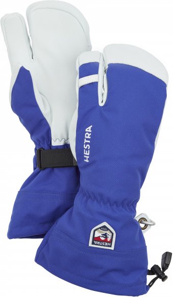 Thumbnail - Hestra - Army Leather Heli Ski 3 Finger - Handschuhe Gr 9 blau