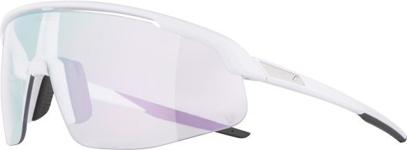 Alpina - Turbo Pro V Photchromic S1-3 - Fahrradbrille weiß