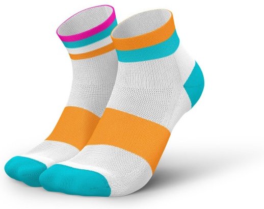 INCYLENCE - Running Bands Short - Laufsocken Gr 47-50 weiß